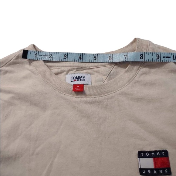 Tommy Jeans cropped t-shirt Medium Y2K - Picture 6 of 7